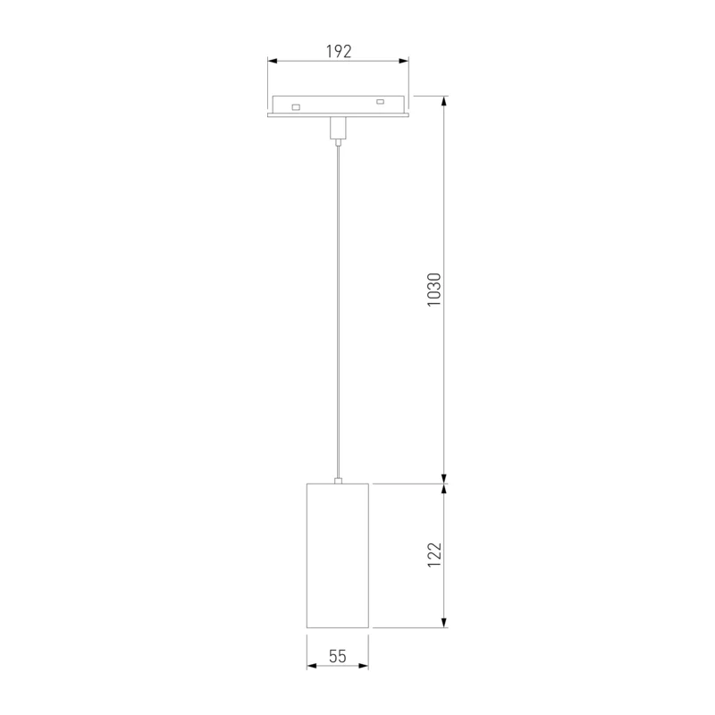 Умный трековый светильник 15W 2700-6500K Dim Amend чёрный Slim Magnetic 85073/01 Elektrostandard 7