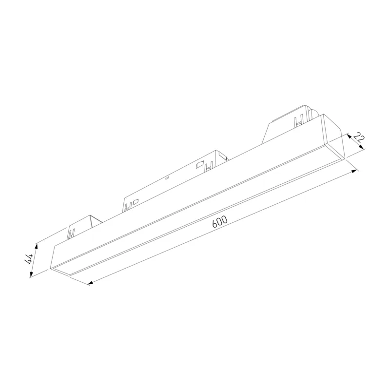 Умный трековый светильник 20W 2700-6500K Dim L02 Slim Magnetic 85077/01 Elektrostandard 7
