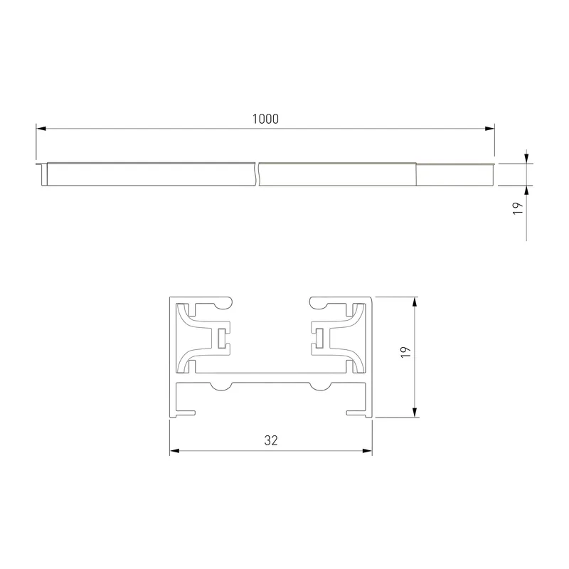 Однофазный шинопровод черный 1м 85079/00 Elektrostandard 7