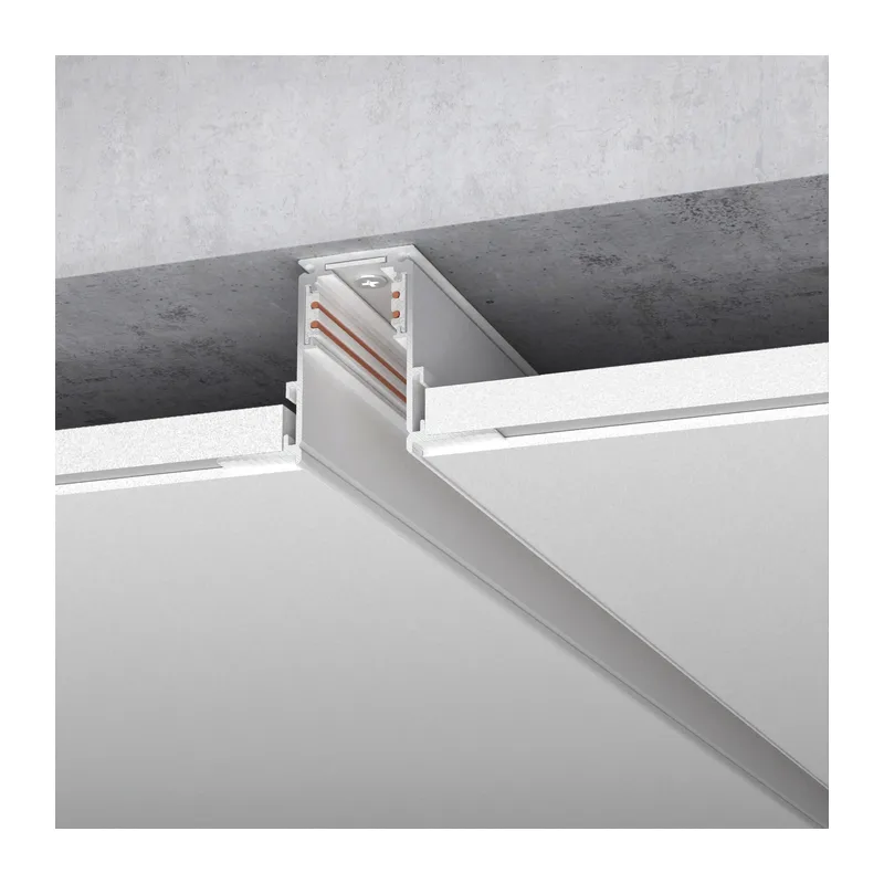 Slim Magnetic Шинопровод встраиваемый черный (2м) 85087/00 Elektrostandard
