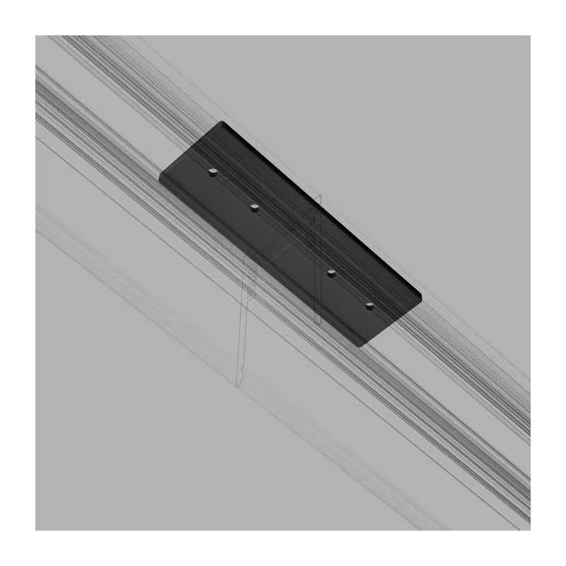 Slim Magnetic Соединительная планка широкая для шинопровода черный 85088/00 Elektrostandard