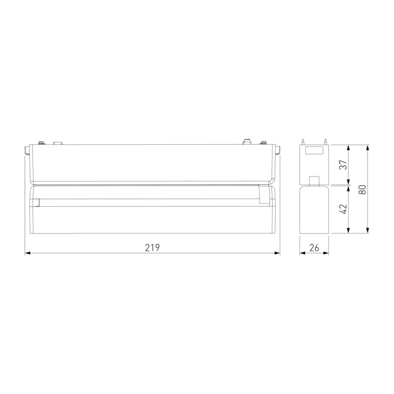 Трековый светильник 12W 4000K Insight Flat Magnetic 85091/01 Elektrostandard 7