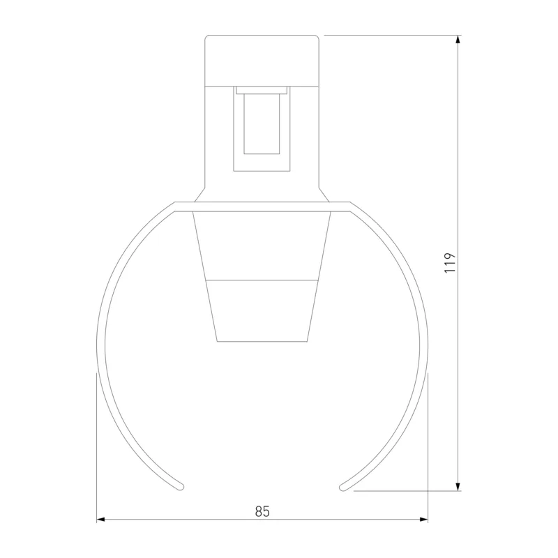 Esthetic Magnetic Трековый светильник 3W 3000K (чёрный) 85119/01 Elektrostandard 6
