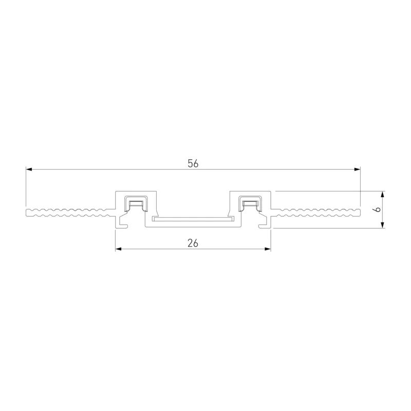 Шинопровод встраиваемый (2м) Flat Magnetic 85130/00 Elektrostandard 6