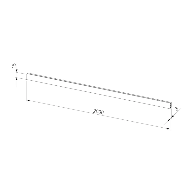 Esthetic Magnetic Шинопровод накладной (черный) (2 м) 85137/00 Elektrostandard 7