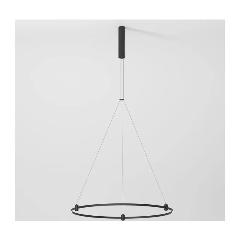 Esthetic Magnetic Шинопровод с тросовыми креплениями Round черный ⌀800 85138/00 Elektrostandard