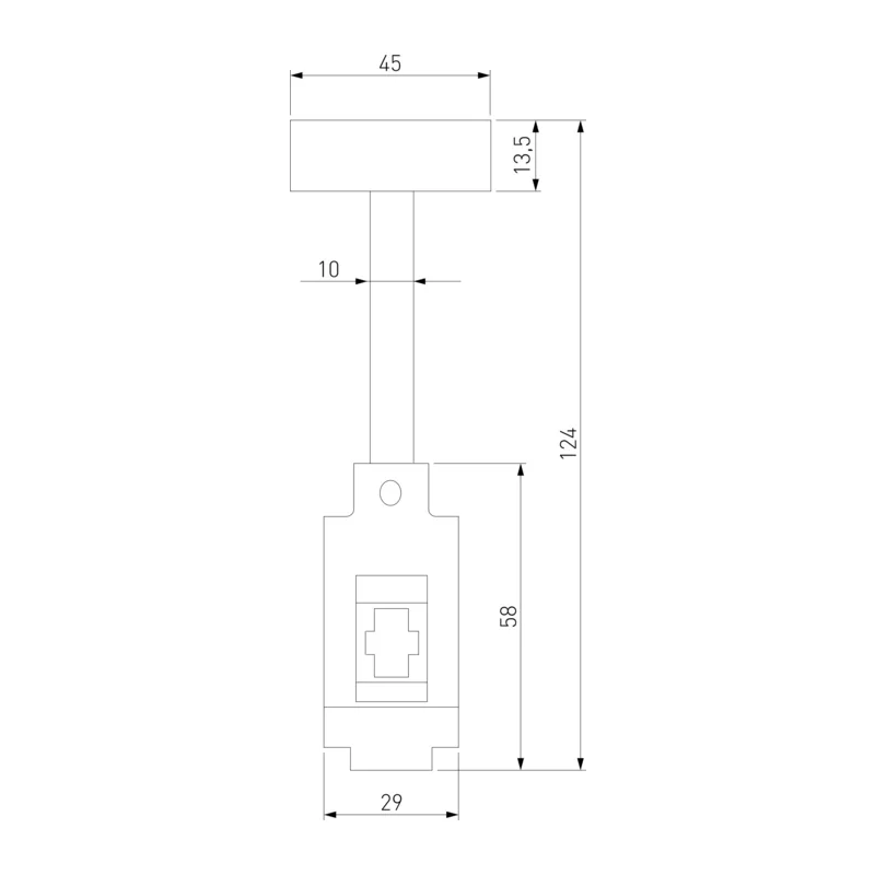 Esthetic Magnetic Декоративная стойка с вводом питания 124 мм 85141/00 Elektrostandard 5
