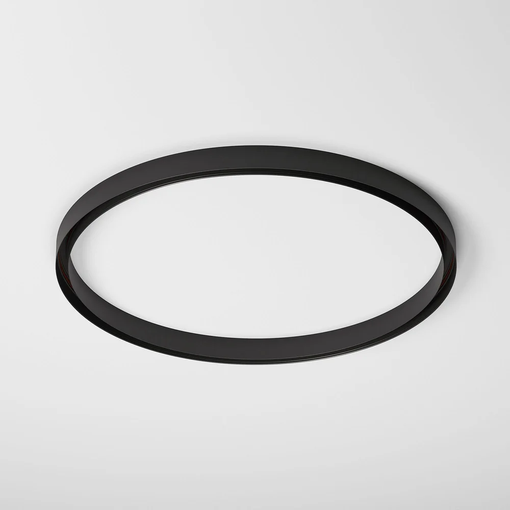Slim Magnetic Накладной радиусный шинопровод черный ⌀ 800мм 85160/00 Elektrostandard