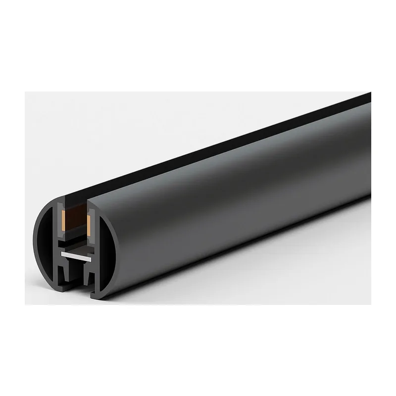 Mini Magnetic Шинопровод накладной Round черный 2м 85165/00 Elektrostandard 2