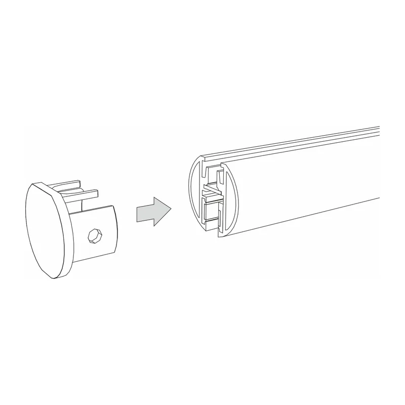 Mini Magnetic Шинопровод накладной Round черный 2м 85165/00 Elektrostandard 9