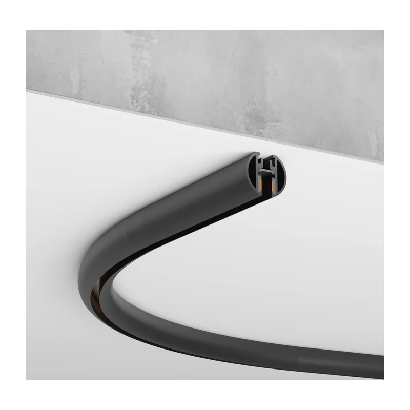 Mini Magnetic Шинопровод накладной Round черный Ø600 мм 85166/00 Elektrostandard