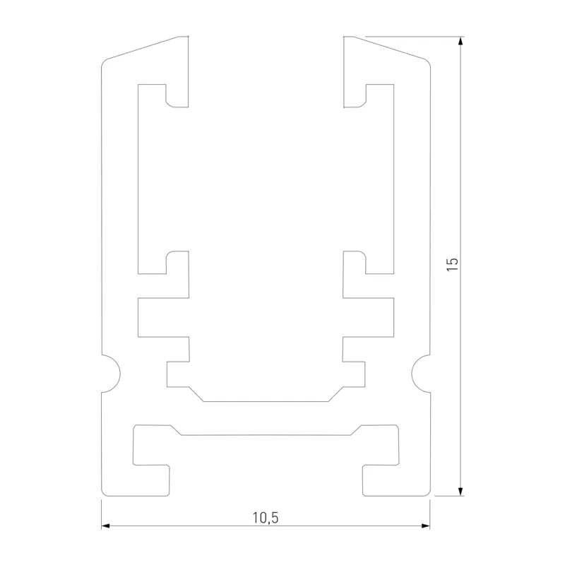 Шинопровод накладной 2 м Mini Magnetic 85171/00 Elektrostandard 9