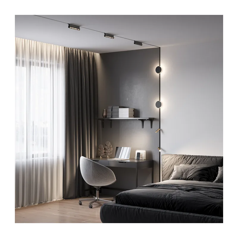Slim Magnetic Трековый светильник 4W 4000K Cally (черный ) 85172/01 Elektrostandard 6