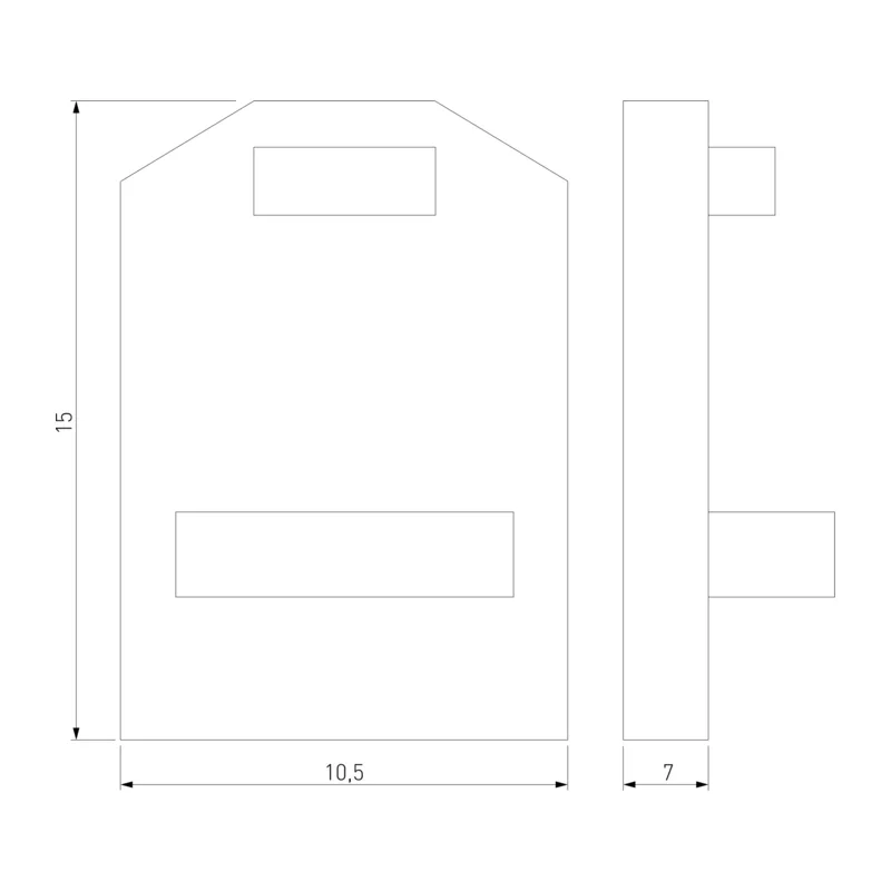Заглушки для шинопровода 2 шт Mini Magnetic 85174/00 Elektrostandard 7