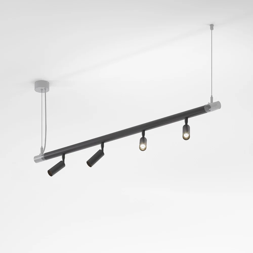 Module System Трековый светильник 18W 3000K (черный) 85177/01 Elektrostandard