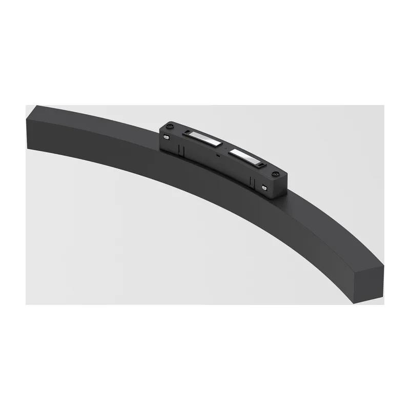 Slim Magnetic Трековый светильник для радиусного шинопровода 16W 4200K Planar чёрный Ø 800мм 85180/01 Elektrostandard 2