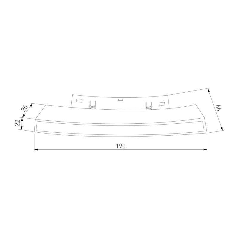 Slim Magnetic Трековый светильник для радиусного шинопровода 8W 4200K Planar чёрный Ø 1200мм 85181/01 Elektrostandard 4