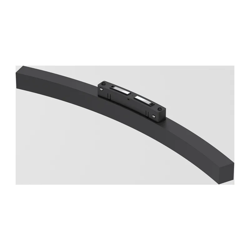 Slim Magnetic Трековый светильник для радиусного шинопровода 16W 4200K Planar чёрный Ø 1200мм 85182/01 Elektrostandard 2