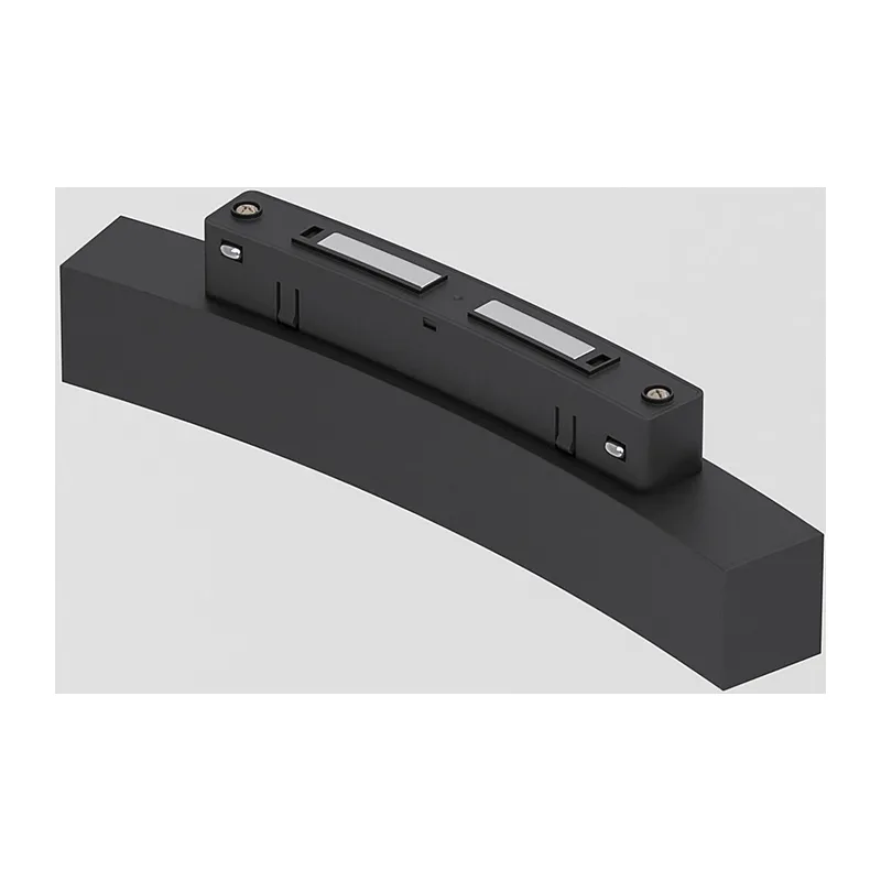 Slim Magnetic Трековый светильник для радиусного шинопровода 6W 4200K Intenso чёрный Ø 800мм 85183/01 Elektrostandard 2
