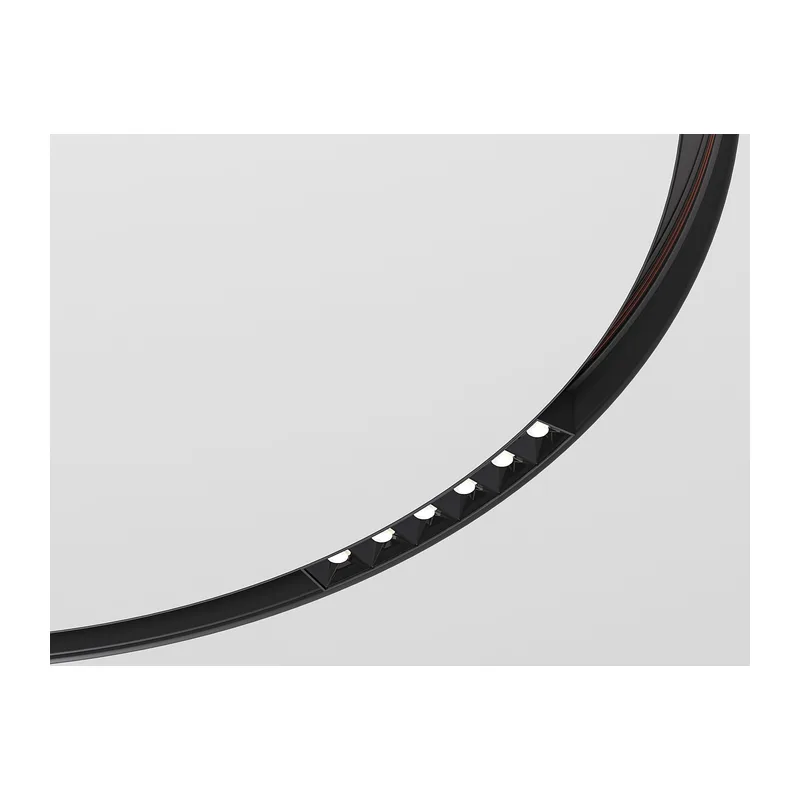 Slim Magnetic Трековый светильник для радиусного шинопровода 6W 4200K Intenso чёрный Ø 800мм 85183/01 Elektrostandard