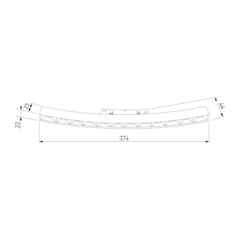 Slim Magnetic Трековый светильник для радиусного шинопровода 12W 4200K Intenso чёрный Ø 1200мм 85186/01 Elektrostandard 4