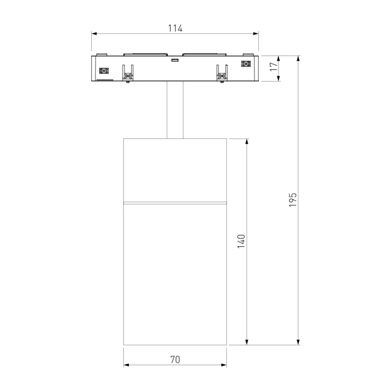 Slim Magnetic Трековый светильник для радиусного шинопровода 20W 4200K Comfi чёрный Ø 800мм 85187/01 Elektrostandard 4