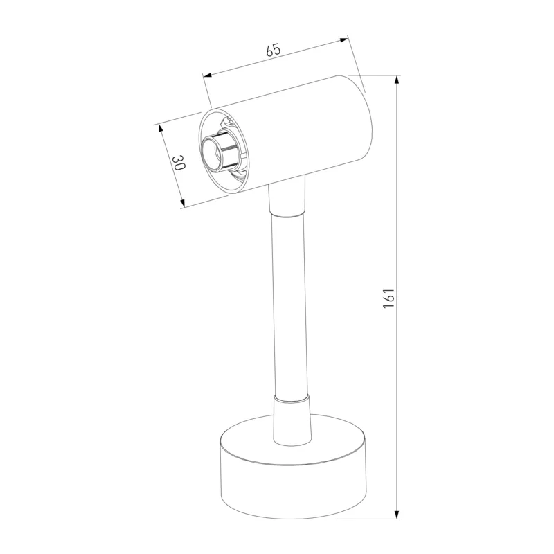 Module System Декоративная гибкая стойка с питанием (черный) 85191/00 Elektrostandard 7