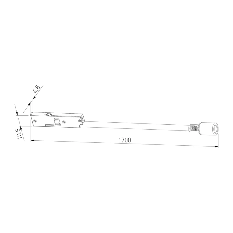 Mini Magnetic Ввод питания M черный 85196/00 Elektrostandard 6