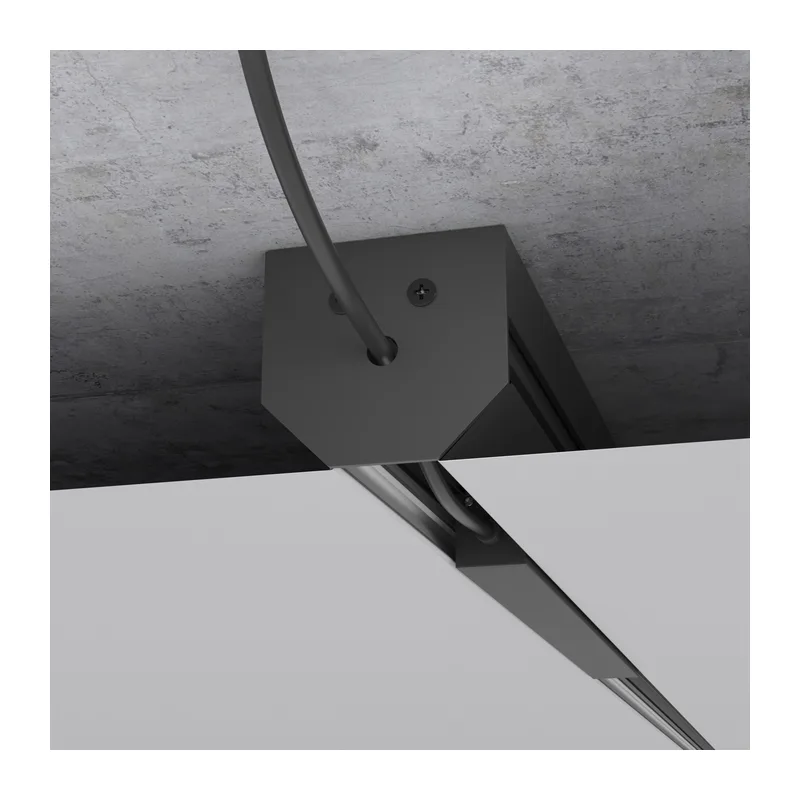 Slim Magnetic Шинопровод в натяжной потолок с декоративными вставками черный (2м) 85204/00 Elektrostandard 4