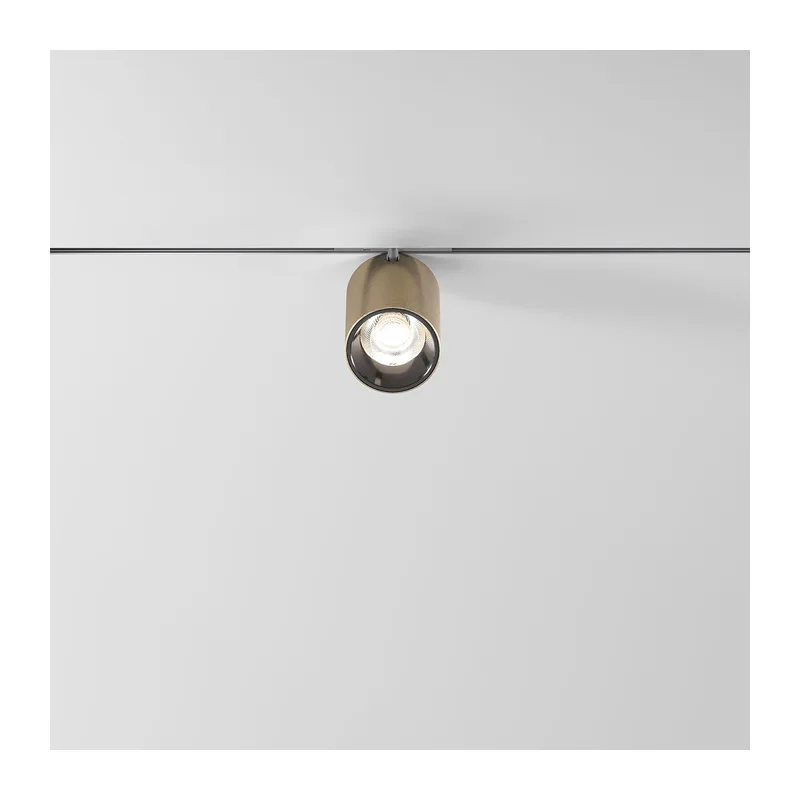 Mini Magnetic Трековый светильник 9W 3000K латунь/черный 85204/01 Elektrostandard 3