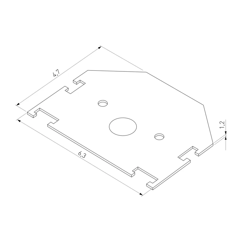 Slim Magnetic Заглушки для шинопровода в натяжной потолок 85204/00 черный 2 шт. 85206/00 Elektrostandard 5