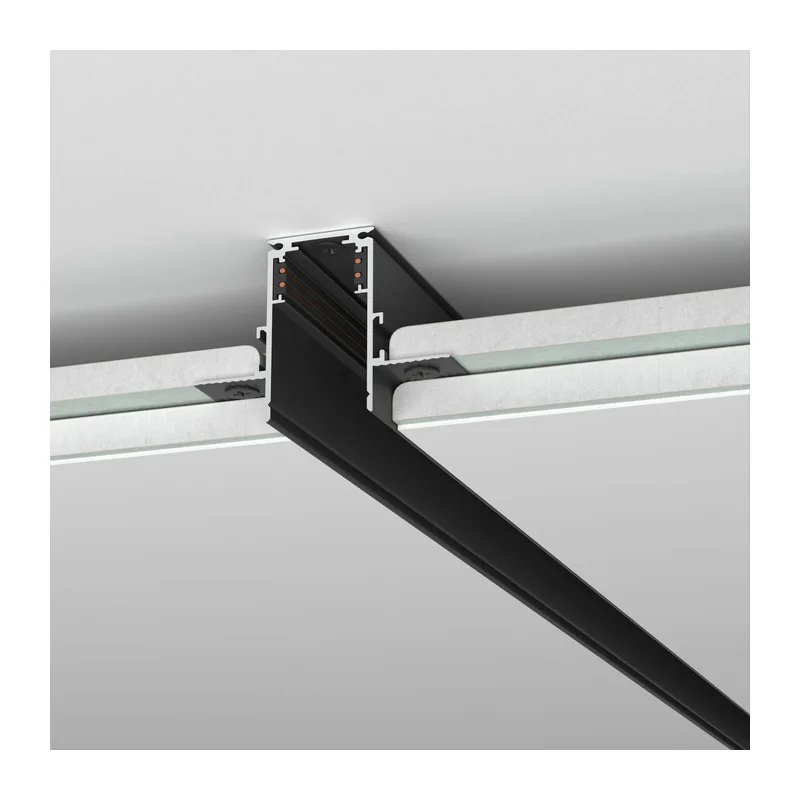 Slim Magnetic Шинопровод встраиваемый под ГКЛ 9,5мм белый (2м) 85209/00 Elektrostandard