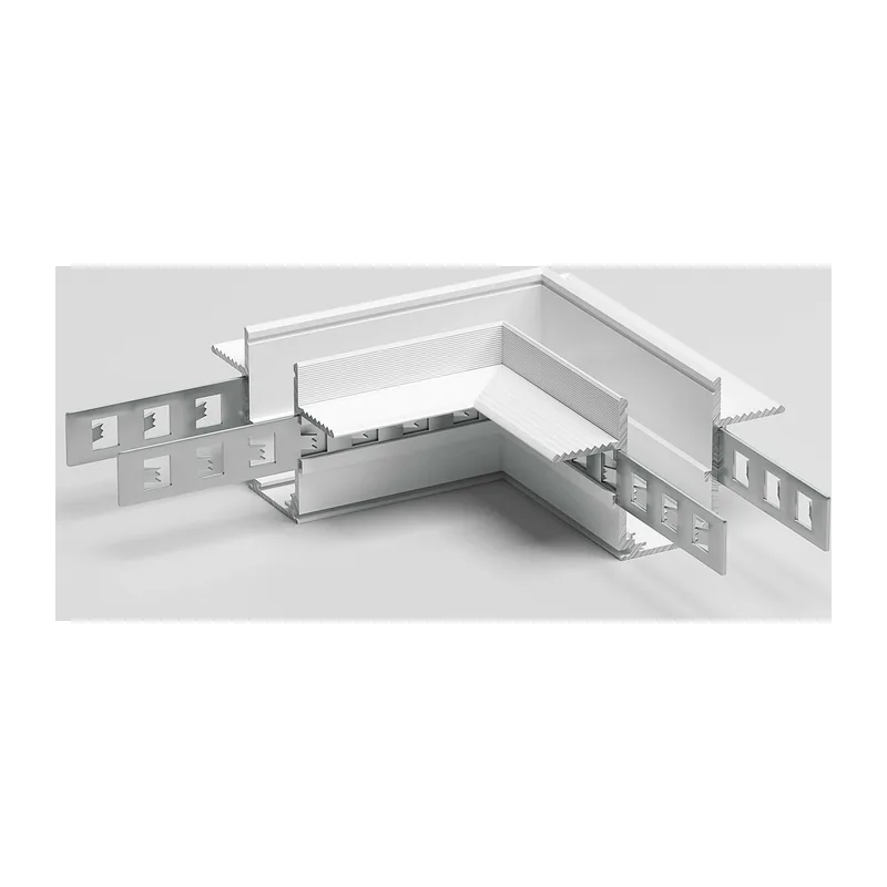 Slim Magnetic Коннектор угловой для встраиваемого шинопровода под ГКЛ 9,5мм черный 85214/00 Elektrostandard 2