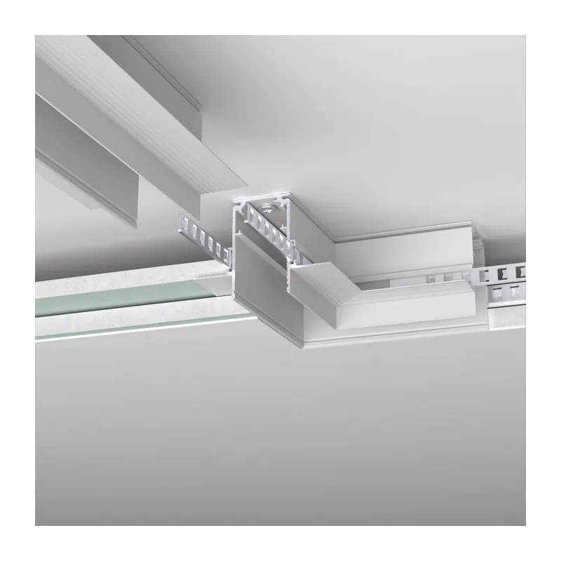 Slim Magnetic Коннектор угловой для встраиваемого шинопровода под ГКЛ 9,5мм черный 85214/00 Elektrostandard
