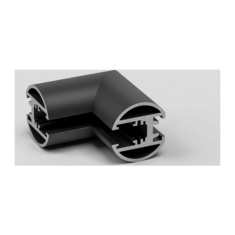 Mini Magnetic Коннектор угловой внутренний для накладного шинопровода Round черный 85216/00 Elektrostandard 2