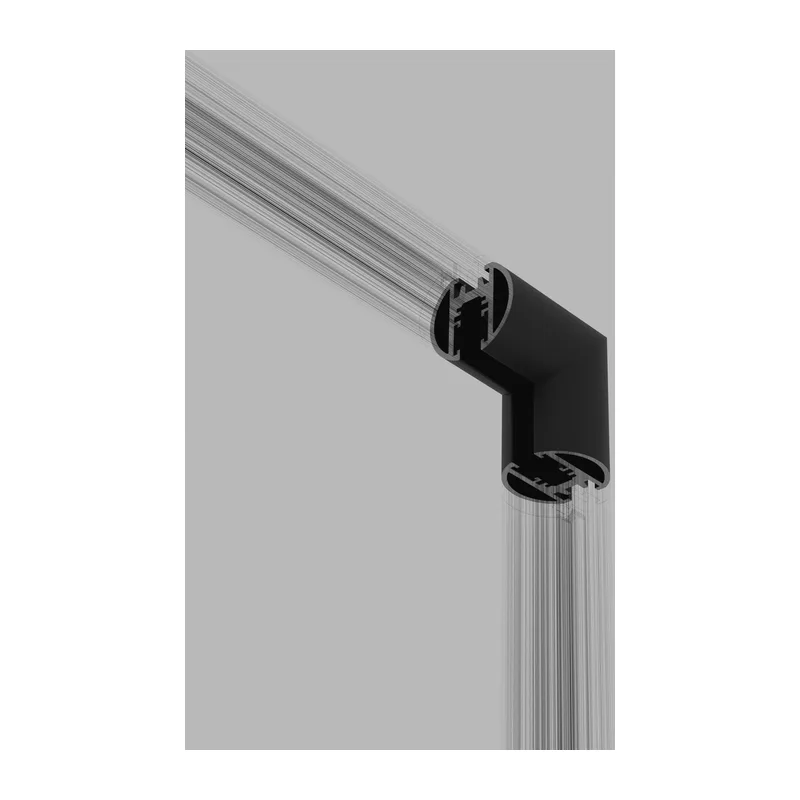 Mini Magnetic Коннектор угловой внутренний для накладного шинопровода Round черный 85216/00 Elektrostandard
