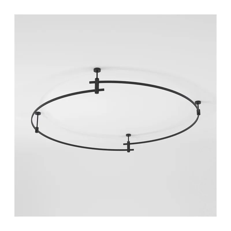 Esthetic Magnetic Шинопровод Round черный Ø1500 85217/00 Elektrostandard 3