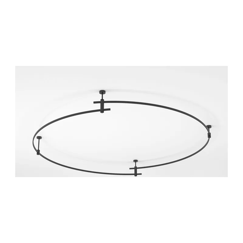 Esthetic Magnetic Шинопровод Round черный Ø1800 85218/00 Elektrostandard 3