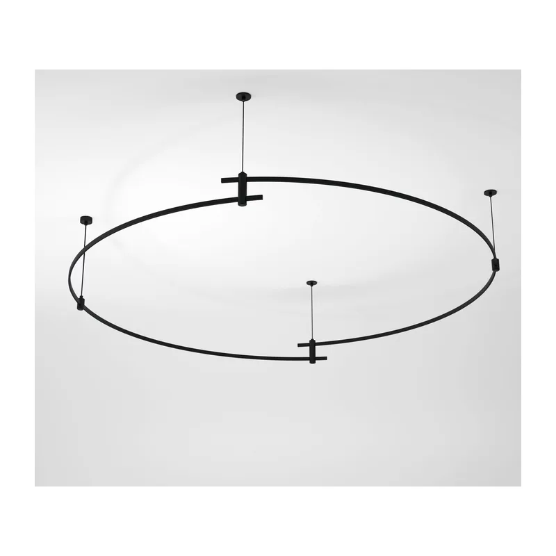 Esthetic Magnetic Шинопровод Round черный Ø1800 85218/00 Elektrostandard 5