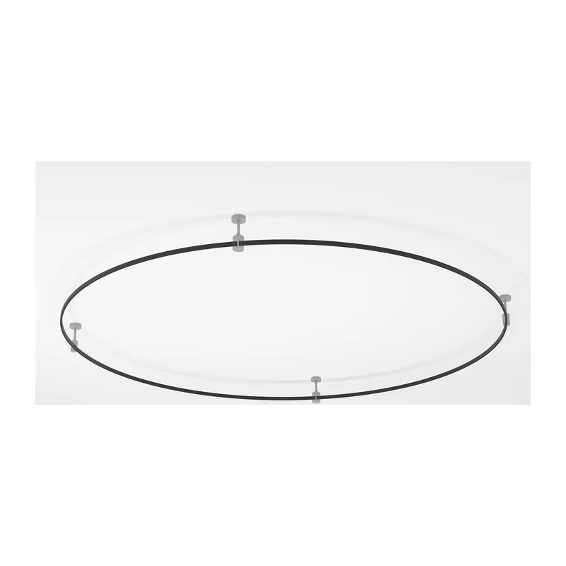 Esthetic Magnetic Шинопровод Round черный Ø1800 85218/00 Elektrostandard