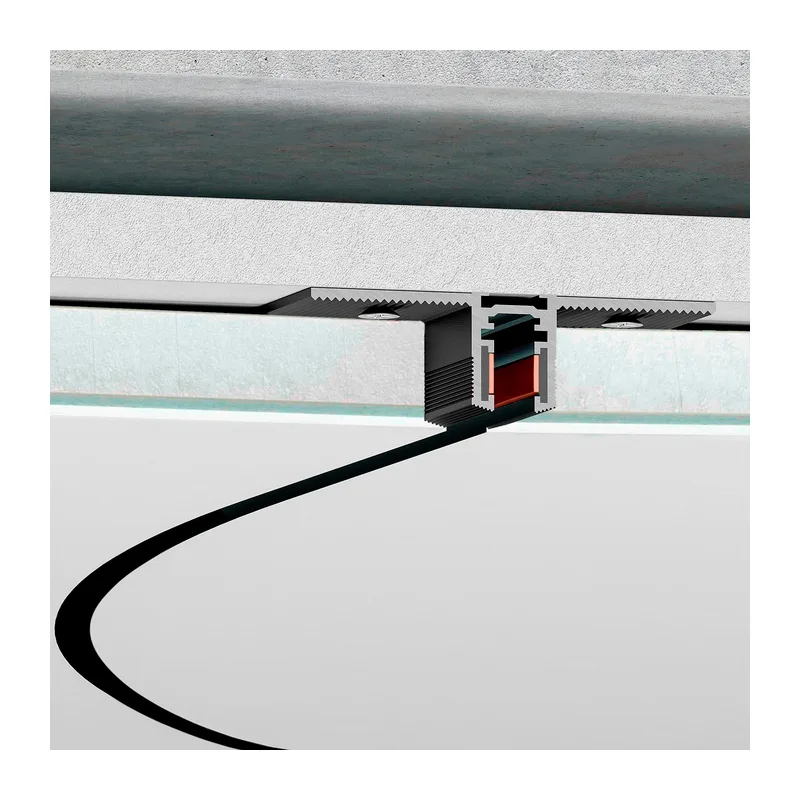 Mini Magnetic Шинопровод под ГКЛ 12,5мм черный Ø1200 85221/00 Elektrostandard
