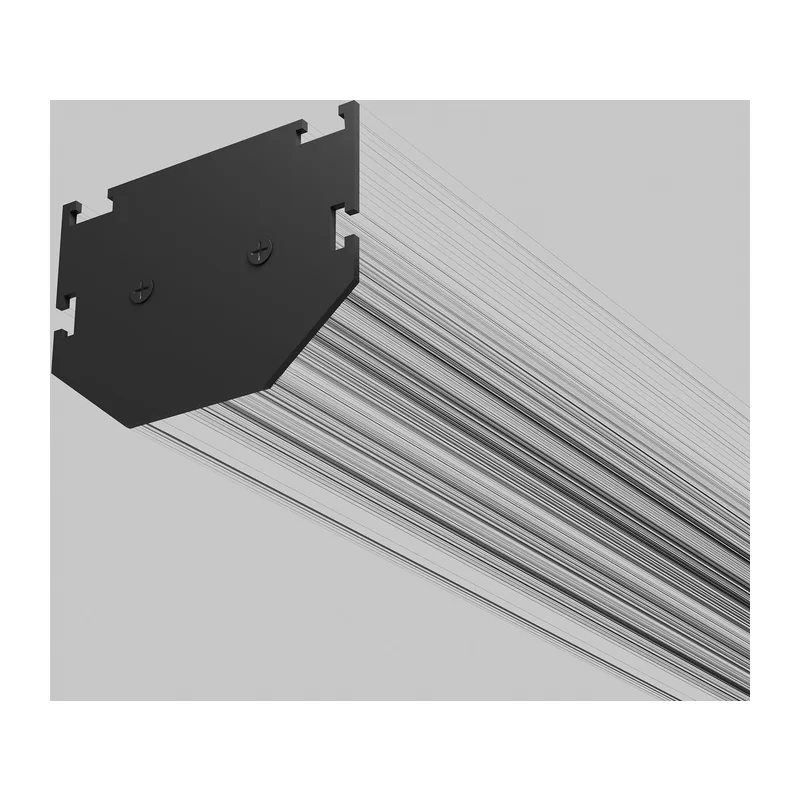 Slim Magnetic Комплект заглушек для шинопровода в натяжной потолок: торцевая и внутренняя черный 85233/00 Elektrostandard