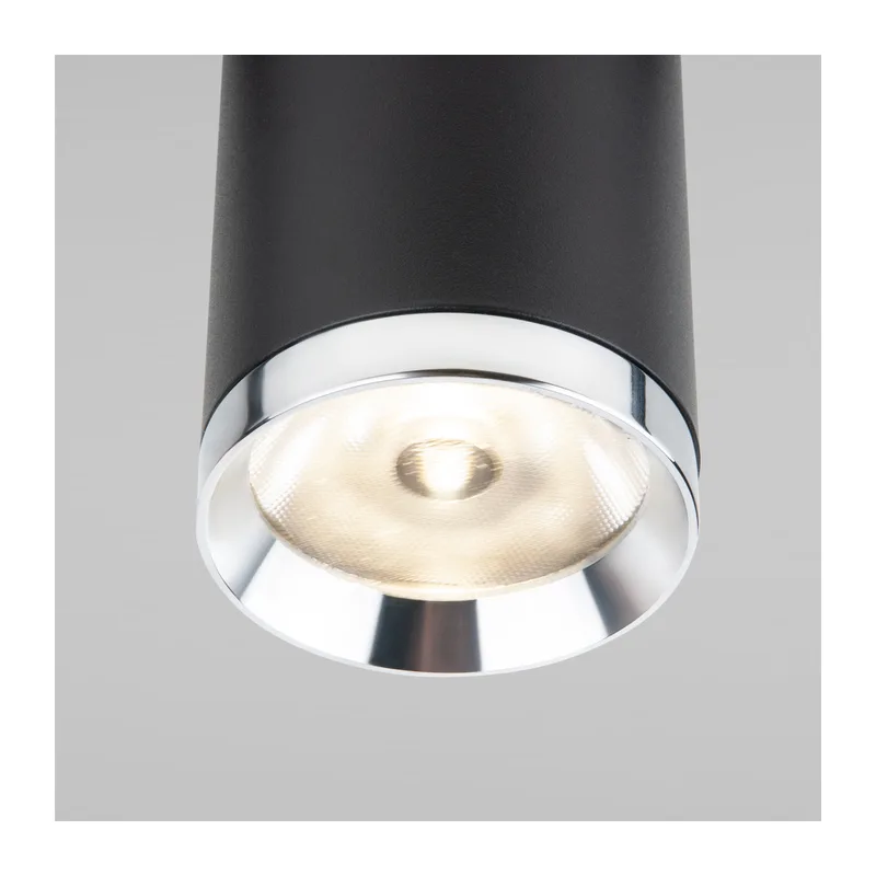 Slim Magnetic R06 Трековый светильник 10W 4200K Ringe черный/серебро 85506/01 Elektrostandard 2