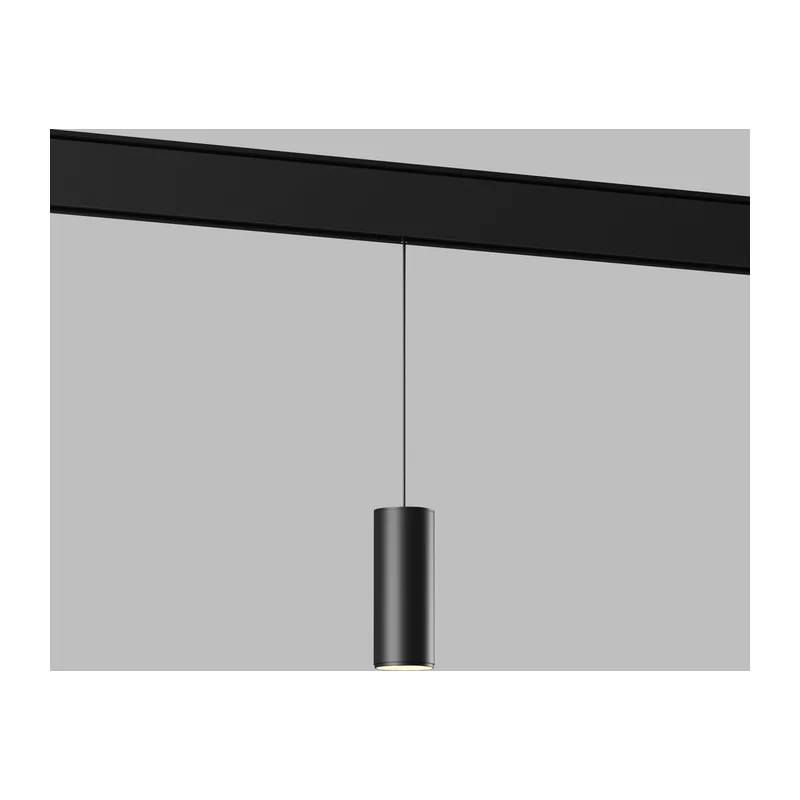 Slim Magnetic Трековый подвесной светодиодный светильник 12W 4200K Amend чёрный 85519/01 Elektrostandard