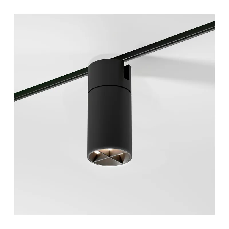 Slim Magnetic Трековый светильник с инновационной антибликовой решеткой 13W 4000K Kars черный 85524/01 Elektrostandard 2