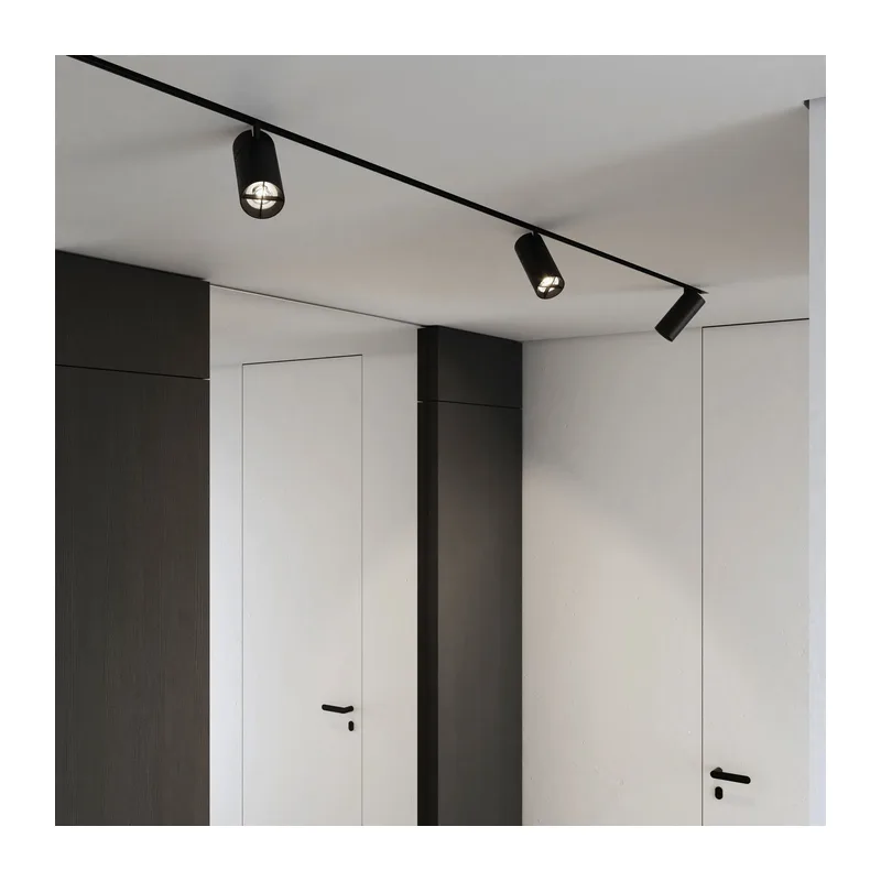 Slim Magnetic Трековый светильник с инновационной антибликовой решеткой 13W 4000K Kars черный 85524/01 Elektrostandard 5