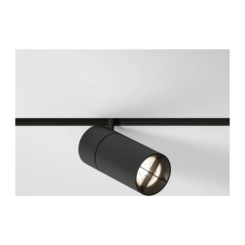 Slim Magnetic Трековый светильник с инновационной антибликовой решеткой 13W 4000K Kars черный 85524/01 Elektrostandard