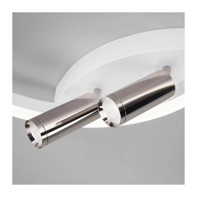 Умный потолочный светильник Eurosvet Luminari 90247/3 белый/хром Smart 2