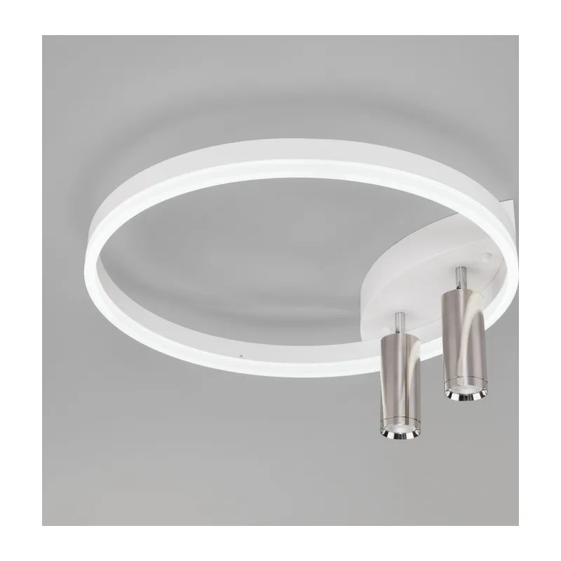 Умный потолочный светильник Eurosvet Luminari 90247/3 белый/хром Smart 4