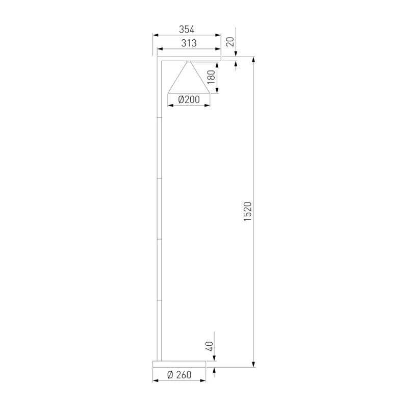 Светильник светодиодный напольный уличный Bevel 90317/1 черный Elektrostandard 3